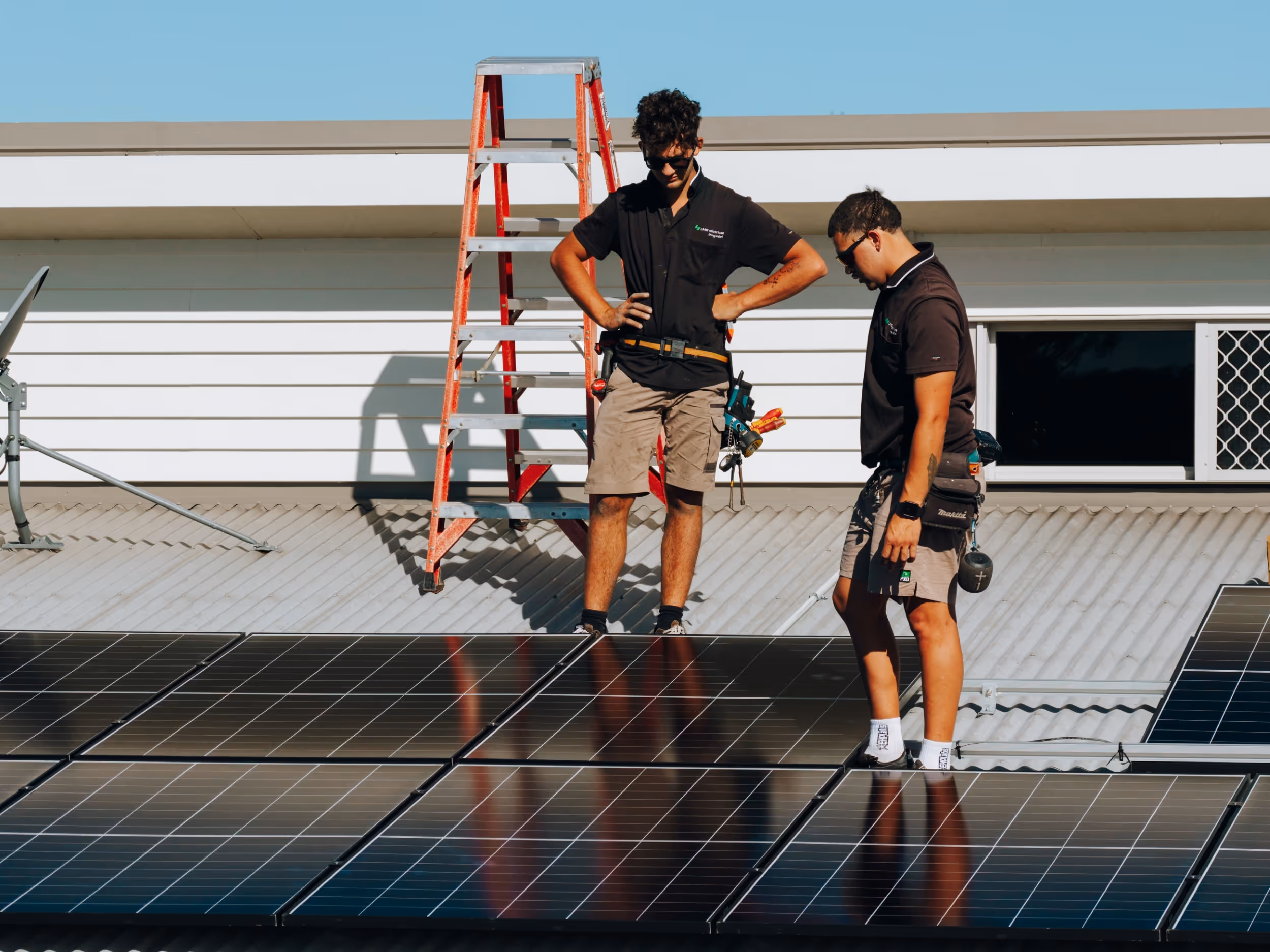 Solar energy monitoring system optimisation by LMS Electrical in Brisbane, South East Queensland.