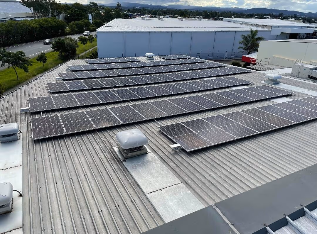 ONGC commercial solar installation by LMS Electrical.