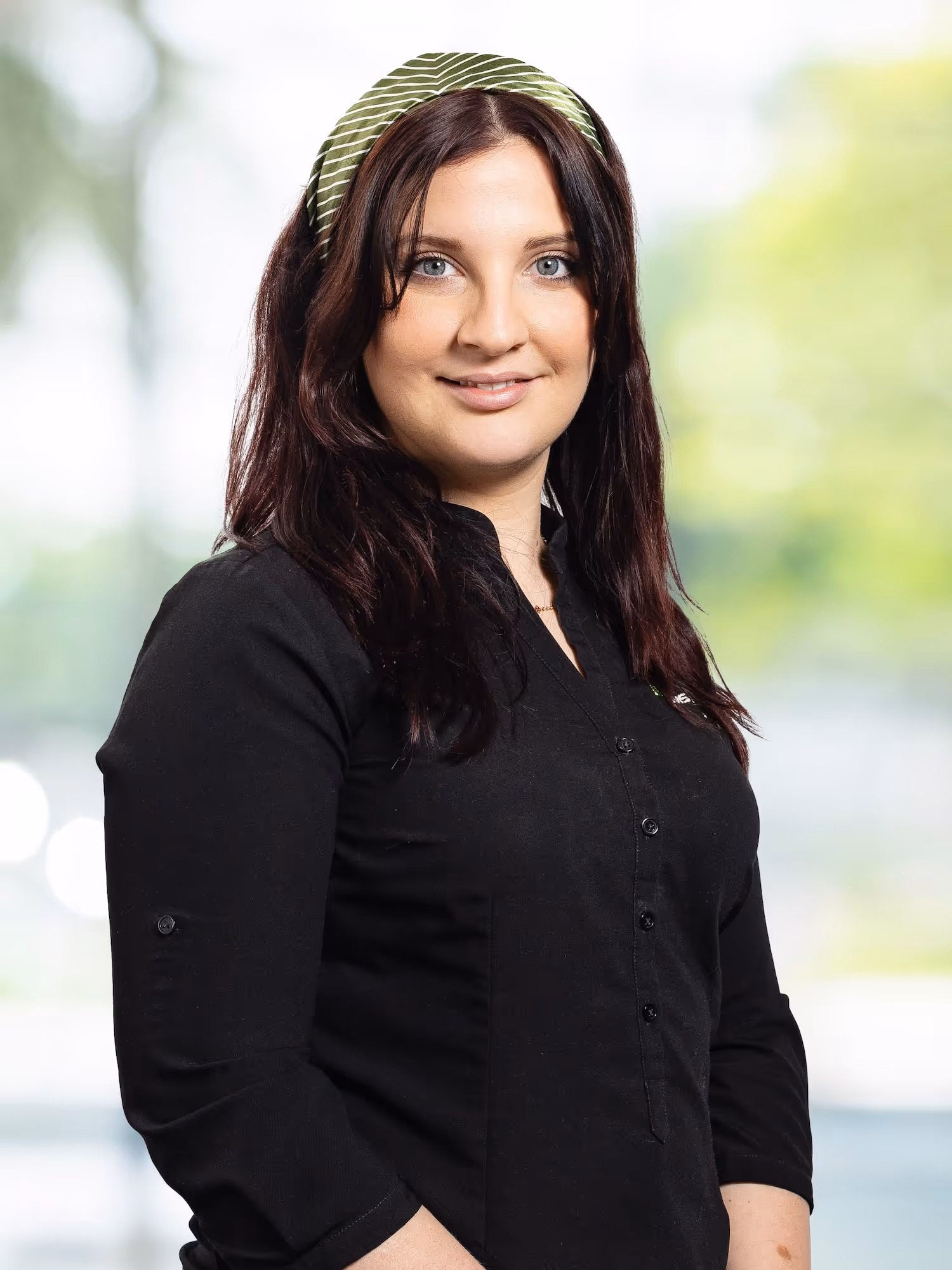 A professional headshot of Annika Callan, LMS Electrical marketing manager.