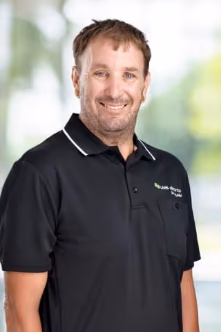 A professional headshot of Peter Gray, LMS Electrical trade assistant.