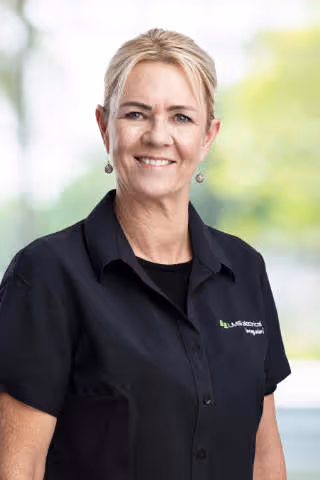 A professional headshot of Tracey Biggs, LMS Electrical technical advisor.